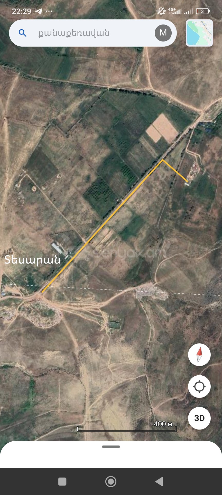 Բնակելի Նշանակության Հողատարածք, 3000քմ