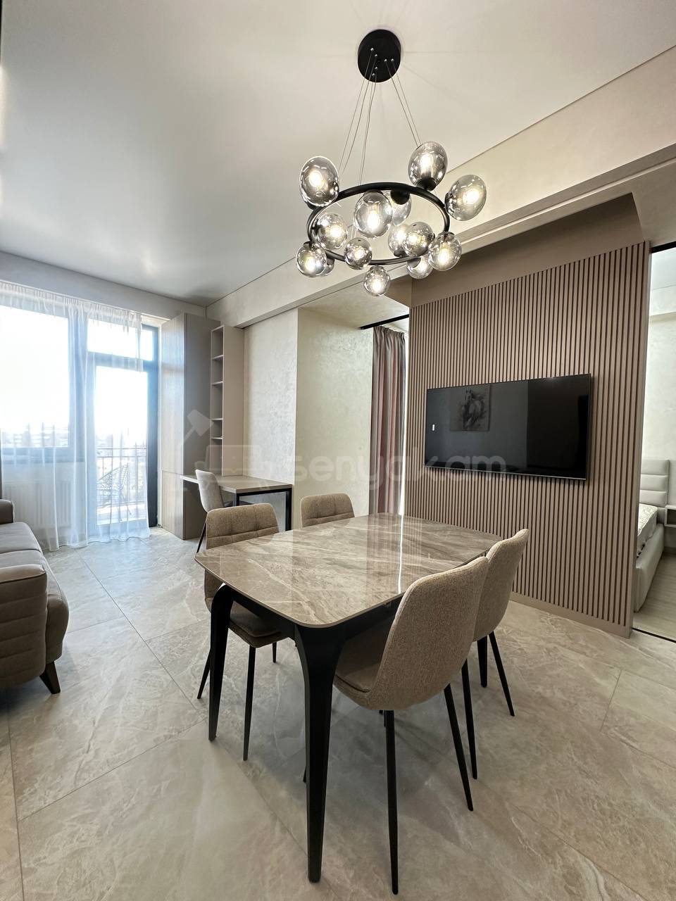 2 Սենյականոց Բնակարան Նորակառույցում, 45քմ, 7/12 հարկ, Դիզայներական Վերանորոգված, Կահավորված, Արևկող