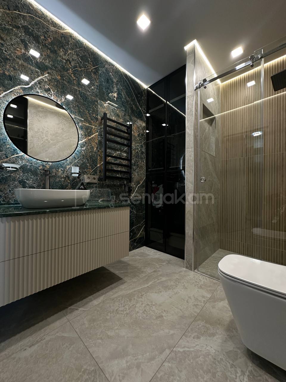 2 Սենյականոց Բնակարան Նորակառույցում, 45քմ, 7/12 հարկ, Դիզայներական Վերանորոգված, Կահավորված, Արևկող