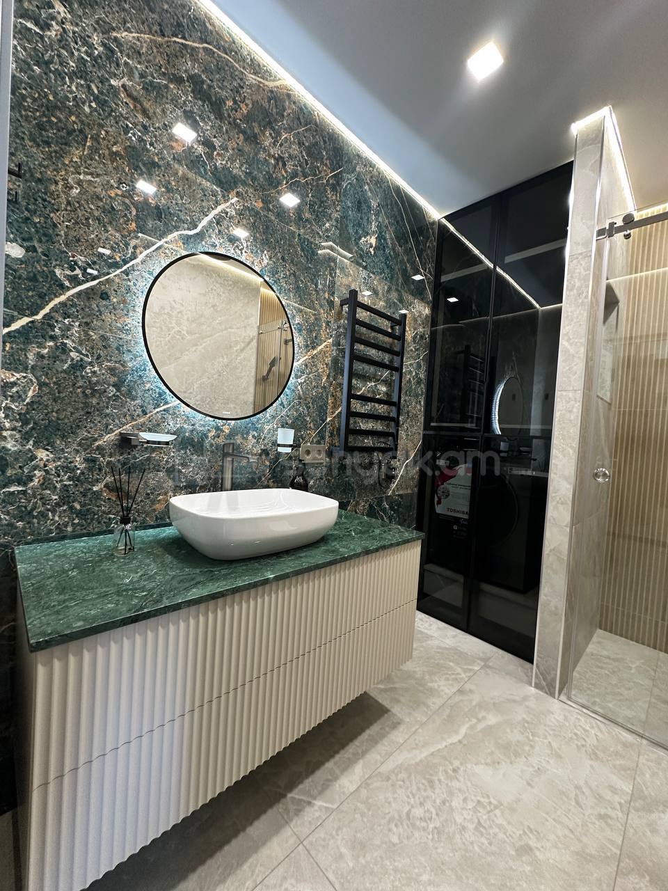 2 Սենյականոց Բնակարան Նորակառույցում, 45քմ, 7/12 հարկ, Դիզայներական Վերանորոգված, Կահավորված, Արևկող