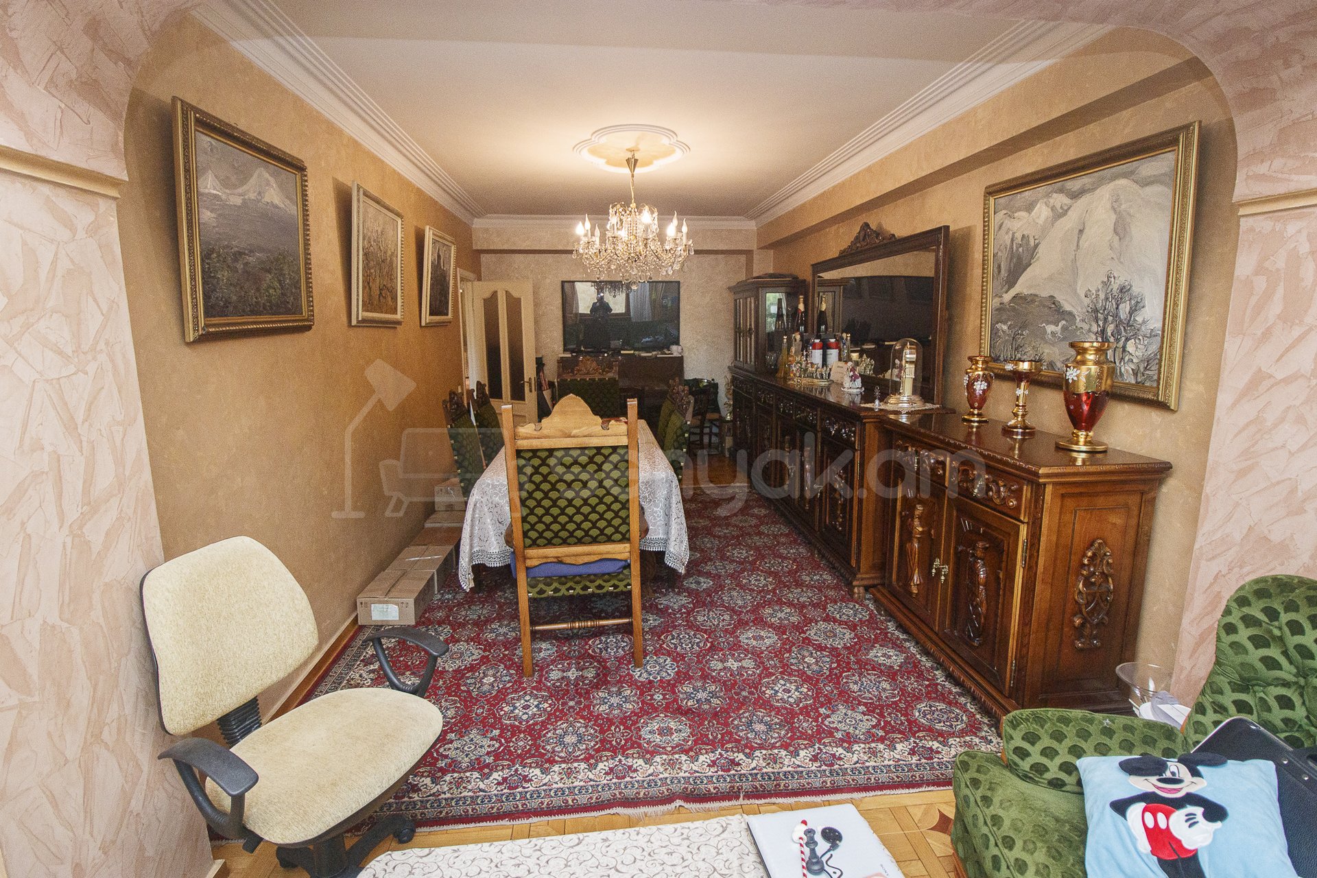 3 Սենյականոց Բնակարան, 95քմ, 4/11 հարկ, Կապիտալ Վերանորոգված