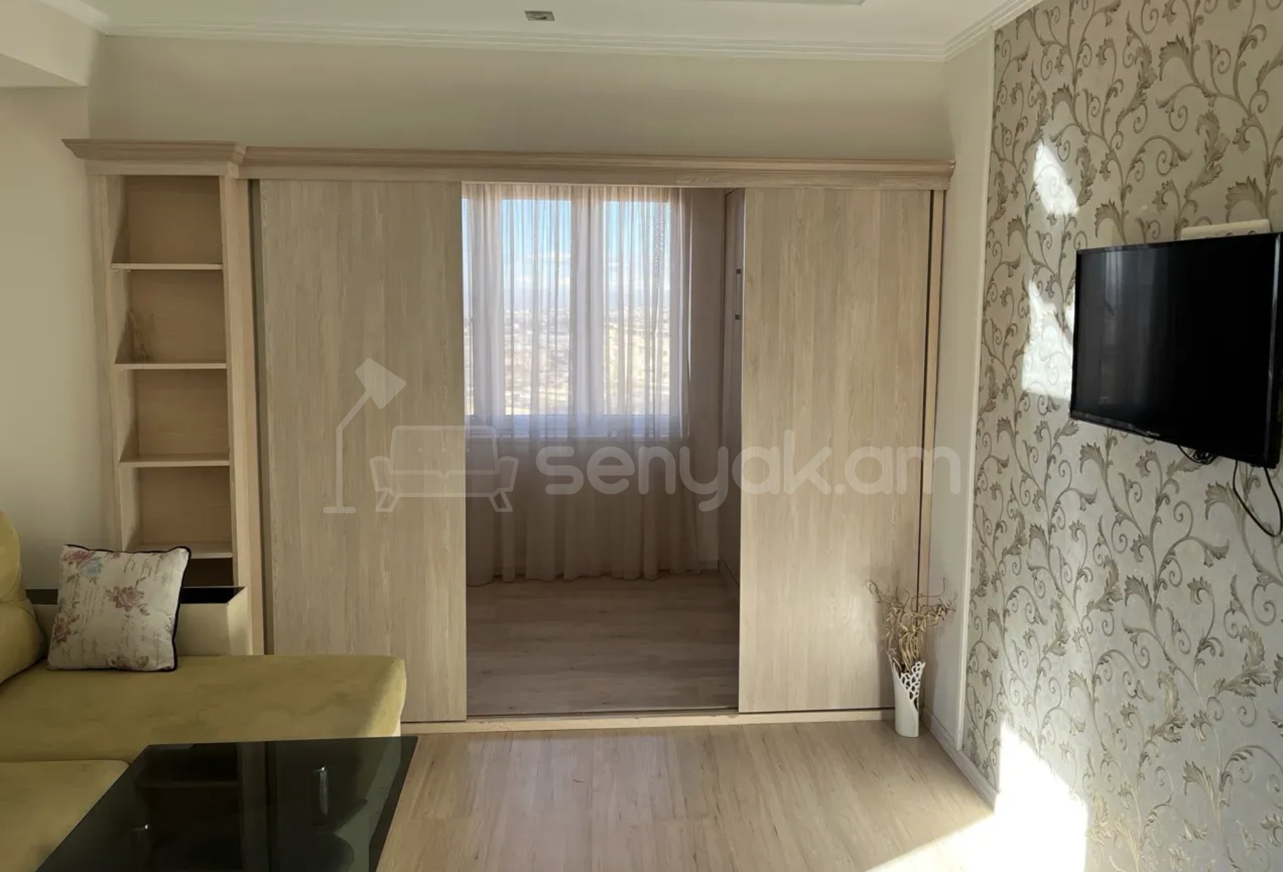 1 Սենյականոց Բնակարան, 44քմ, 7/9 հարկ, Կապիտալ Վերանորոգված