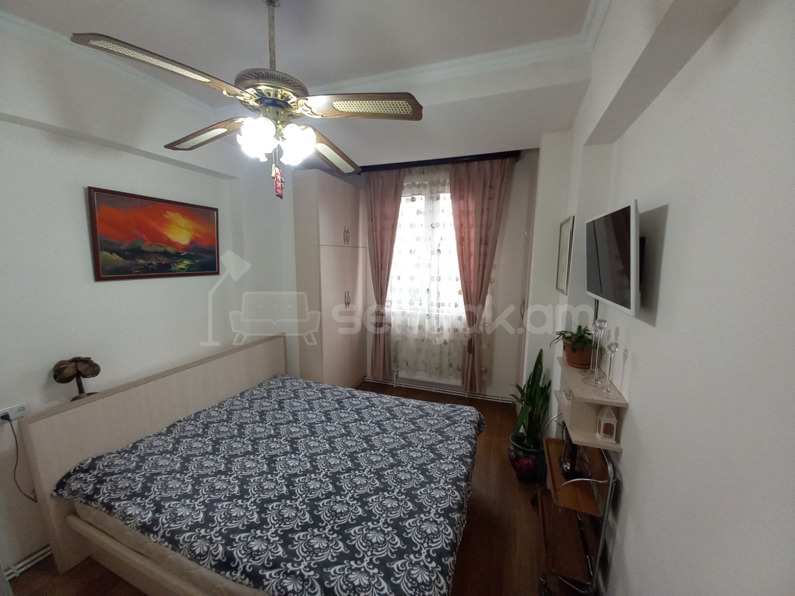 2 Սենյականոց Բնակարան Քարե Շենքում, 51քմ, 3/8 հարկ, Կապիտալ Վերանորոգված, Կահավորված