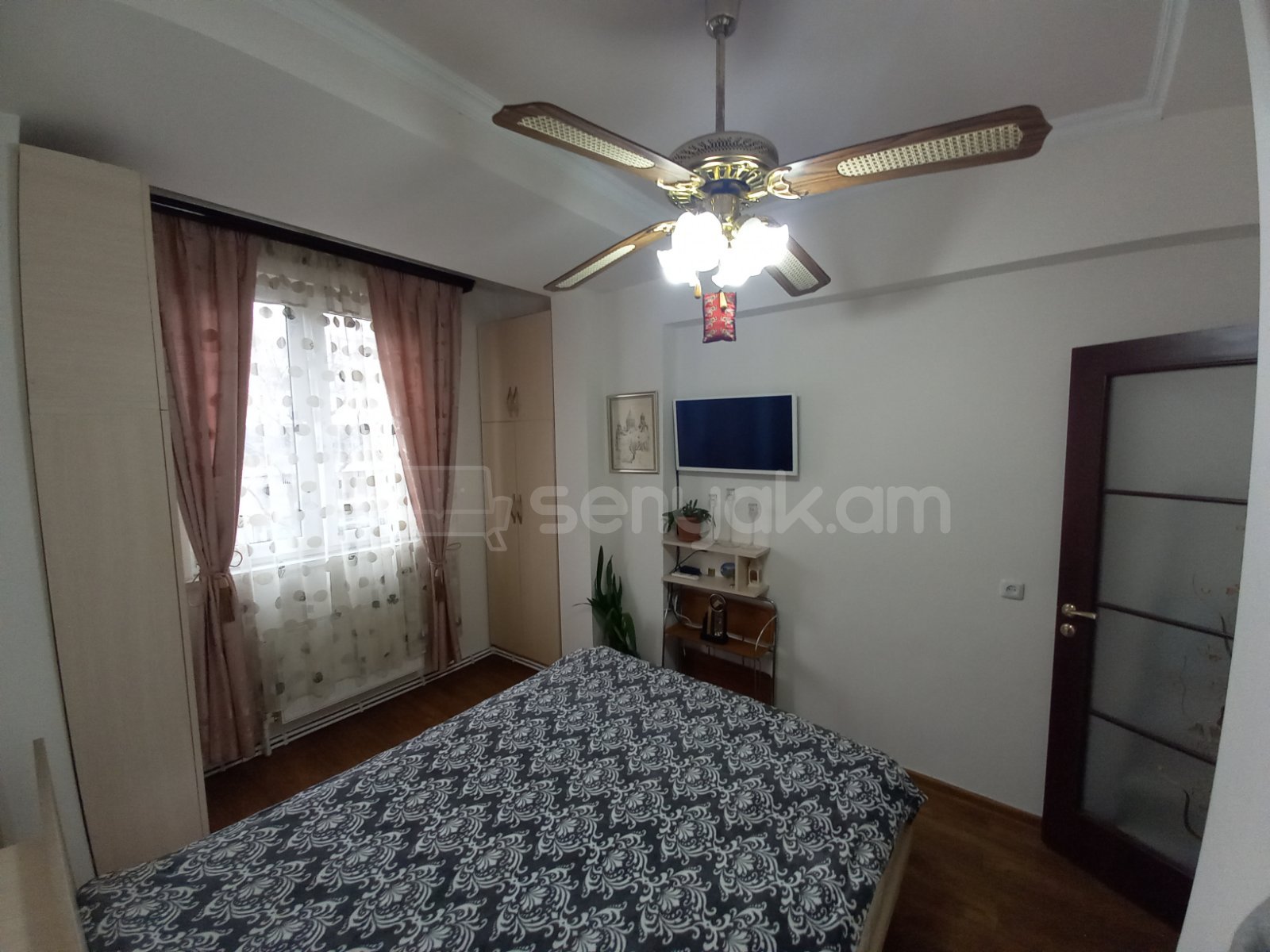 2 Սենյականոց Բնակարան Քարե Շենքում, 51քմ, 3/8 հարկ, Կապիտալ Վերանորոգված, Կահավորված