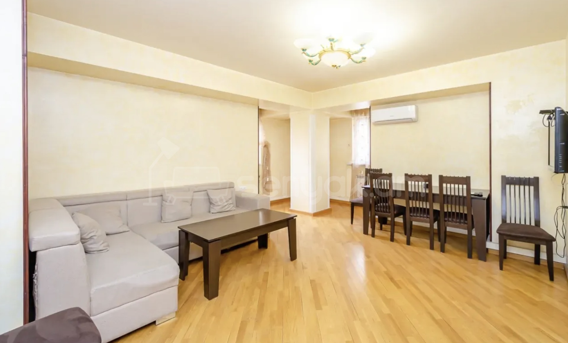 3 Սենյականոց Բնակարան, 96քմ, 4/16 հարկ, Կապիտալ Վերանորոգված, Կահավորված