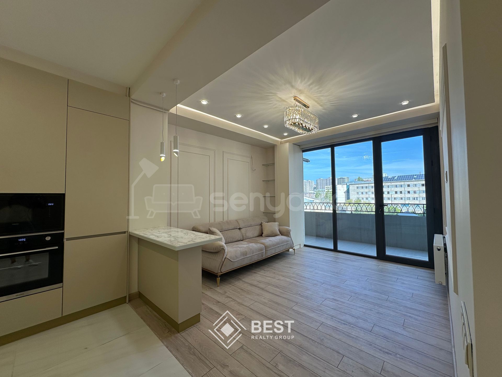 3 Սենյականոց Բնակարան Նորակառույցում, 78քմ, 6/15 հարկ, Դիզայներական Վերանորոգված, Կահավորված, Արևկող