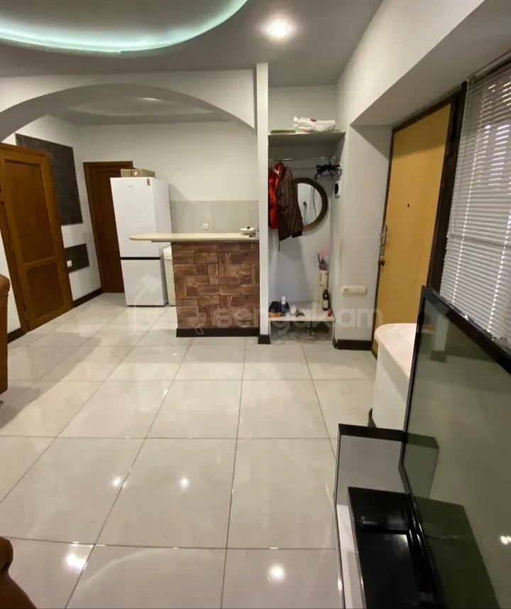 2 Սենյականոց Բնակարան Քարե Շենքում, 40քմ, 1/1 հարկ, Նորմալ Վիճակում, Կահավորված