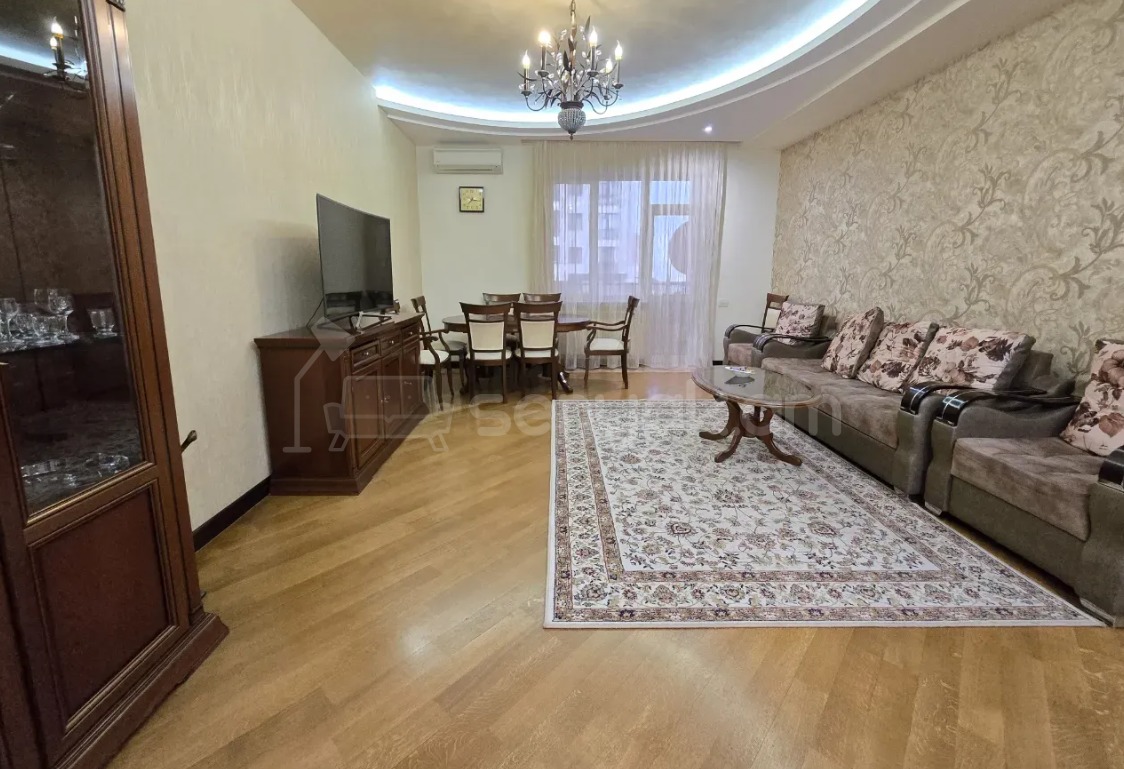 3 Սենյականոց Բնակարան Նորակառույցում, 108քմ, 5/15 հարկ, Դիզայներական Վերանորոգված, Կահավորված, Արևկող