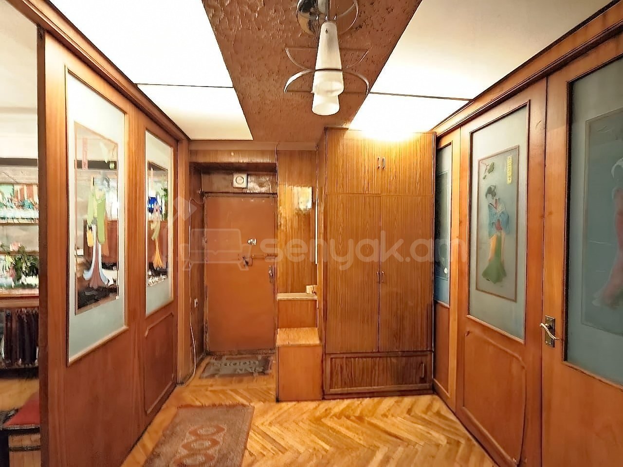 3 Սենյականոց Բնակարան, 91քմ, 6/10 հարկ, Պետական Վիճակում