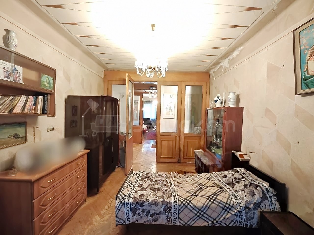 3 Սենյականոց Բնակարան, 91քմ, 6/10 հարկ, Պետական Վիճակում