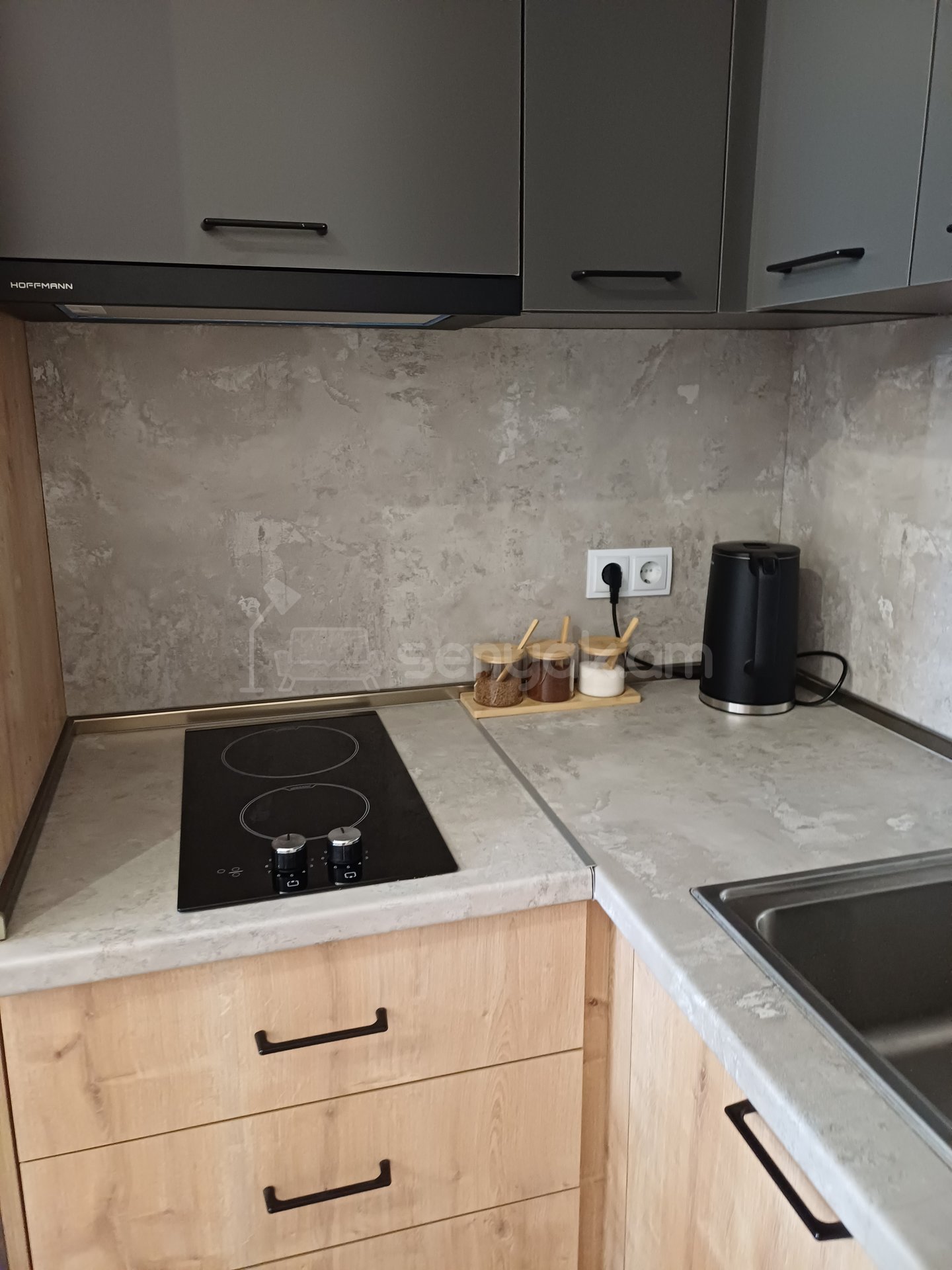 1 Սենյականոց Բնակարան Նորակառույցում, 30քմ, 6/12 հարկ, Դիզայներական Վերանորոգված