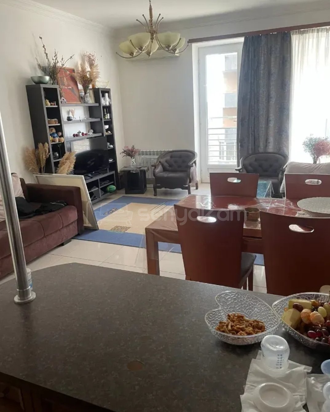 2 Սենյականոց Բնակարան Քարե Շենքում, 70քմ, 2/5 հարկ, Կապիտալ Վերանորոգված, Կահավորված, Արևկող