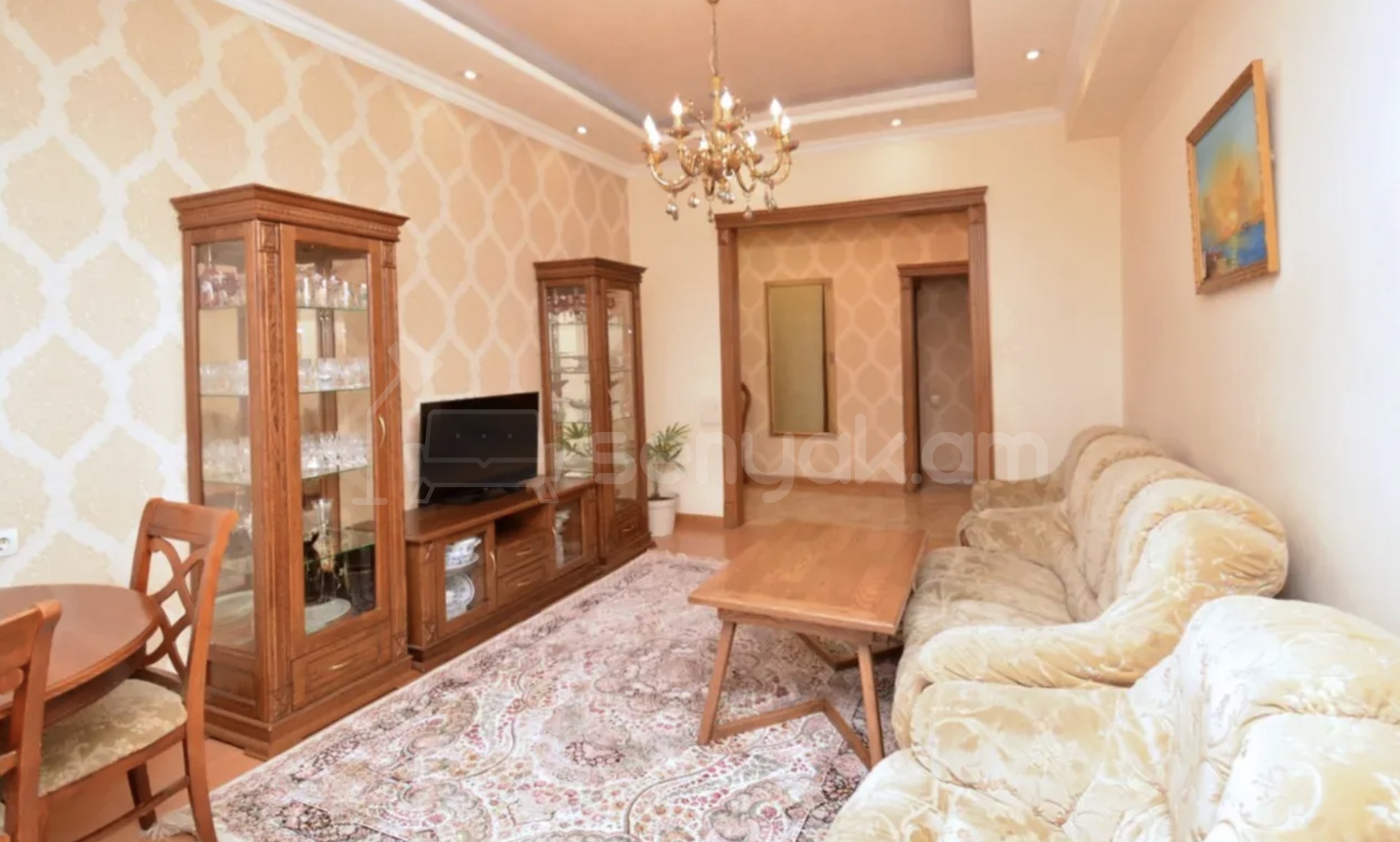 3 Սենյականոց Բնակարան, 104քմ, 4/16 հարկ, Կապիտալ Վերանորոգված