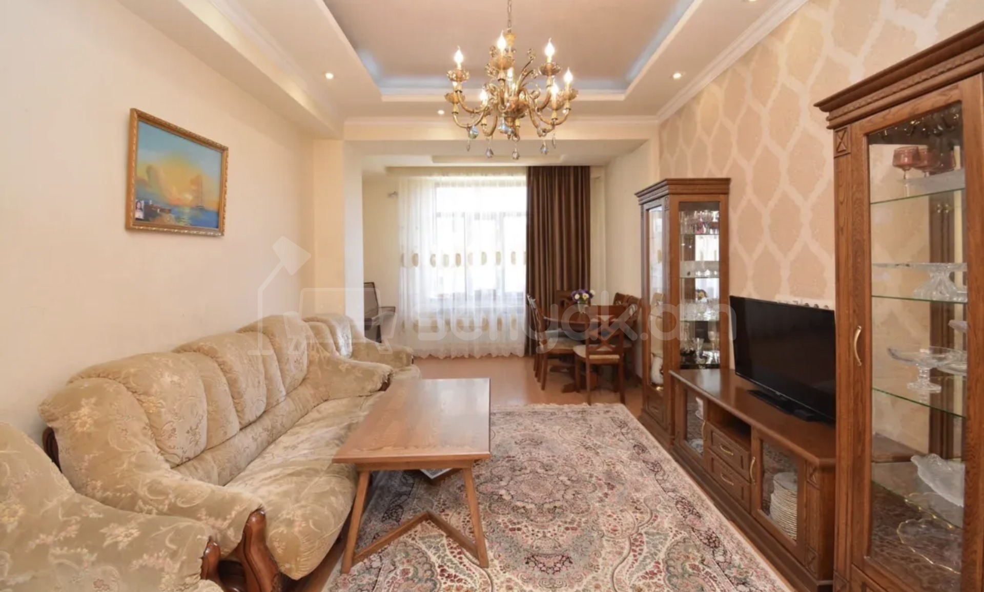 3 Սենյականոց Բնակարան, 104քմ, 4/16 հարկ, Կապիտալ Վերանորոգված