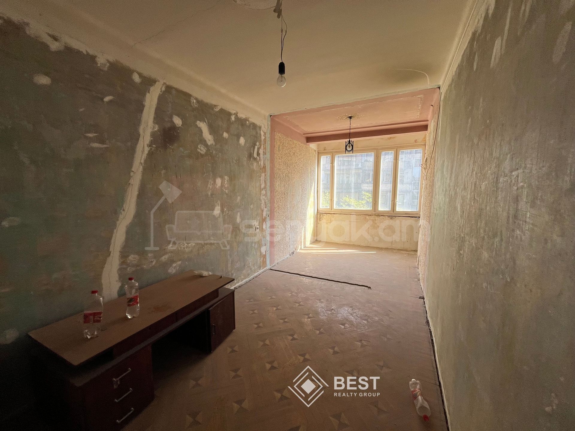 2 Սենյականոց Բնակարան Քարե Շենքում, 67քմ, 5/7 հարկ, Զրոյական Վիճակում