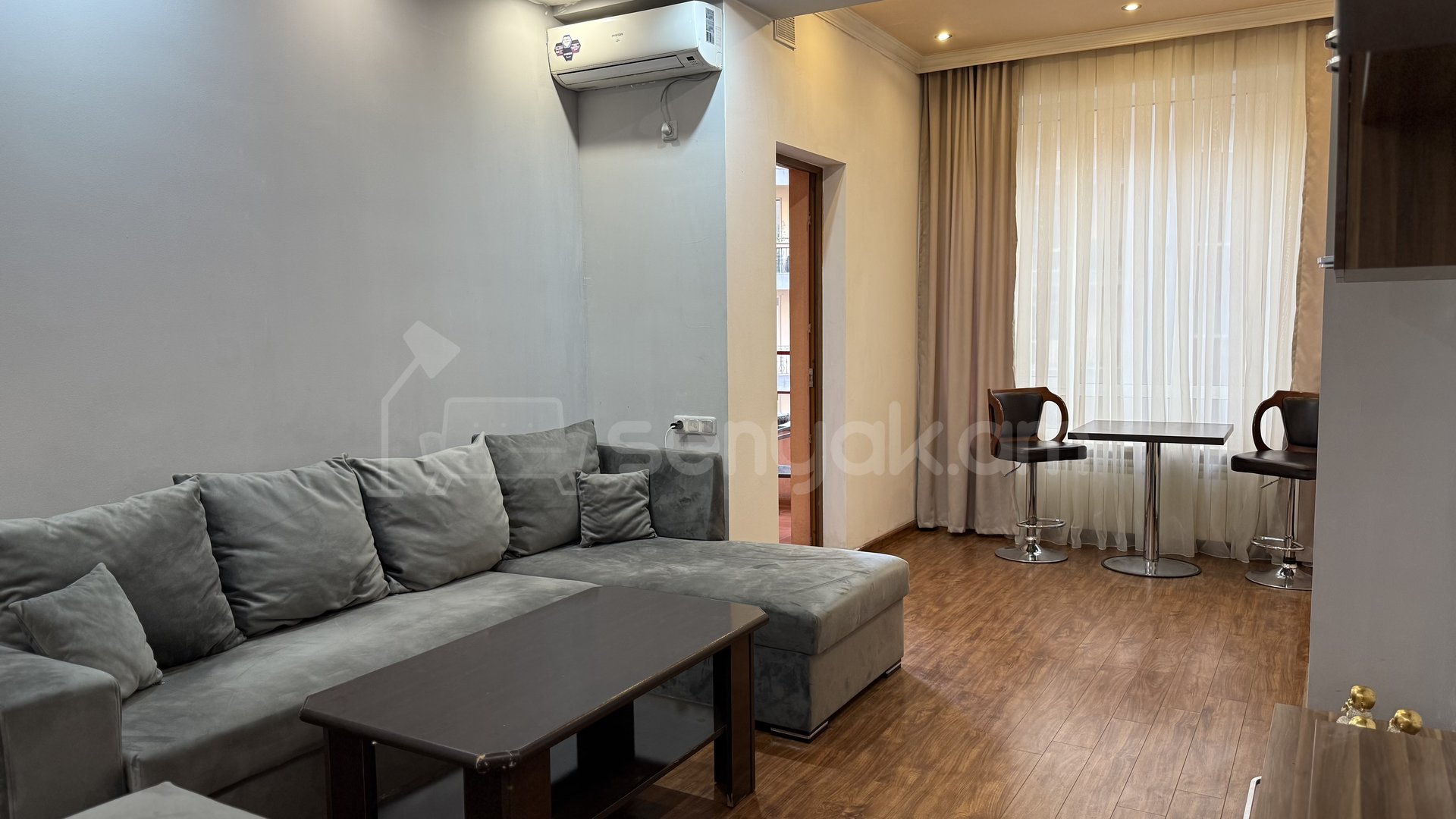 2 Սենյականոց Բնակարան Նորակառույցում, 69քմ, 6/11 հարկ, Կապիտալ Վերանորոգված