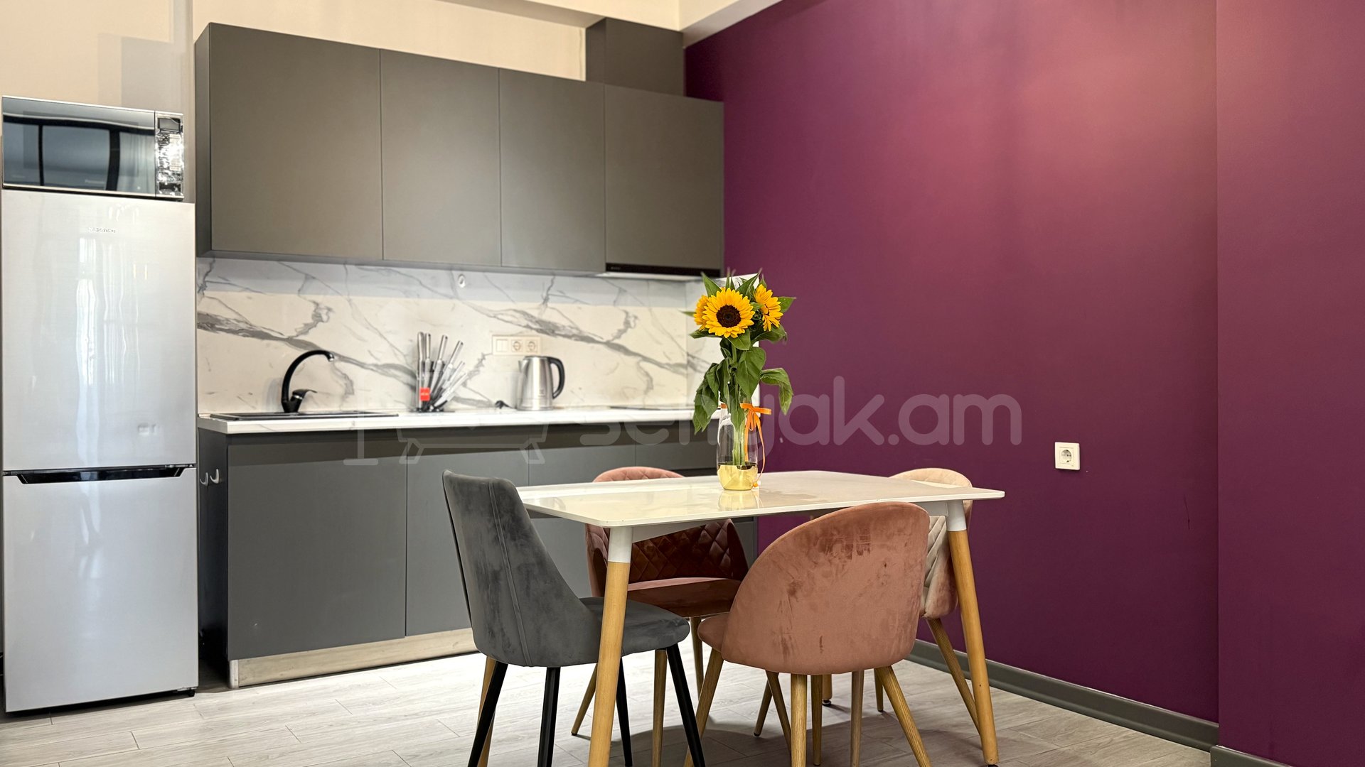 2 Սենյականոց Բնակարան Նորակառույցում, 72քմ, 5/16 հարկ, Դիզայներական Վերանորոգված