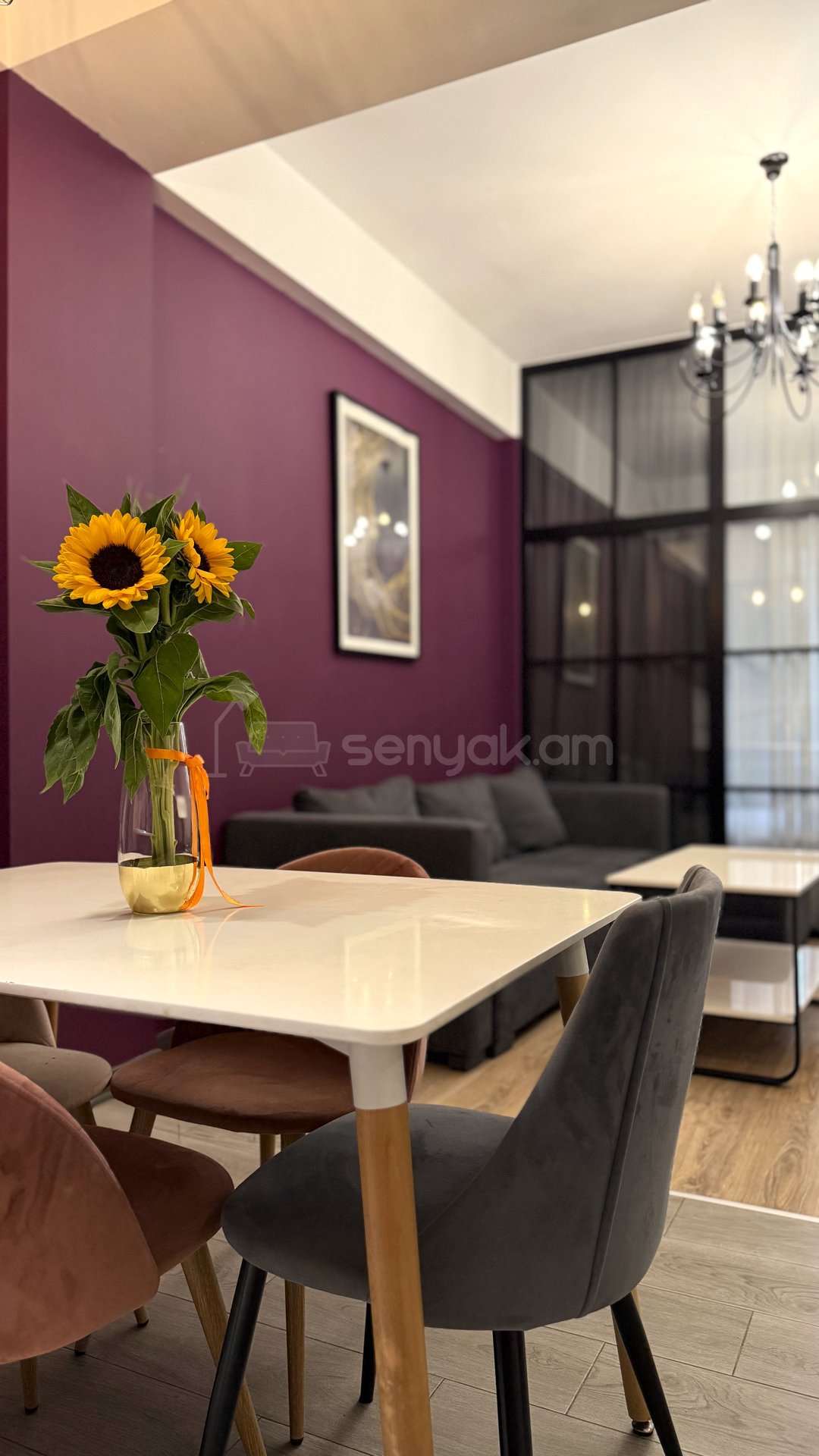 2 Սենյականոց Բնակարան Նորակառույցում, 72քմ, 5/16 հարկ, Դիզայներական Վերանորոգված