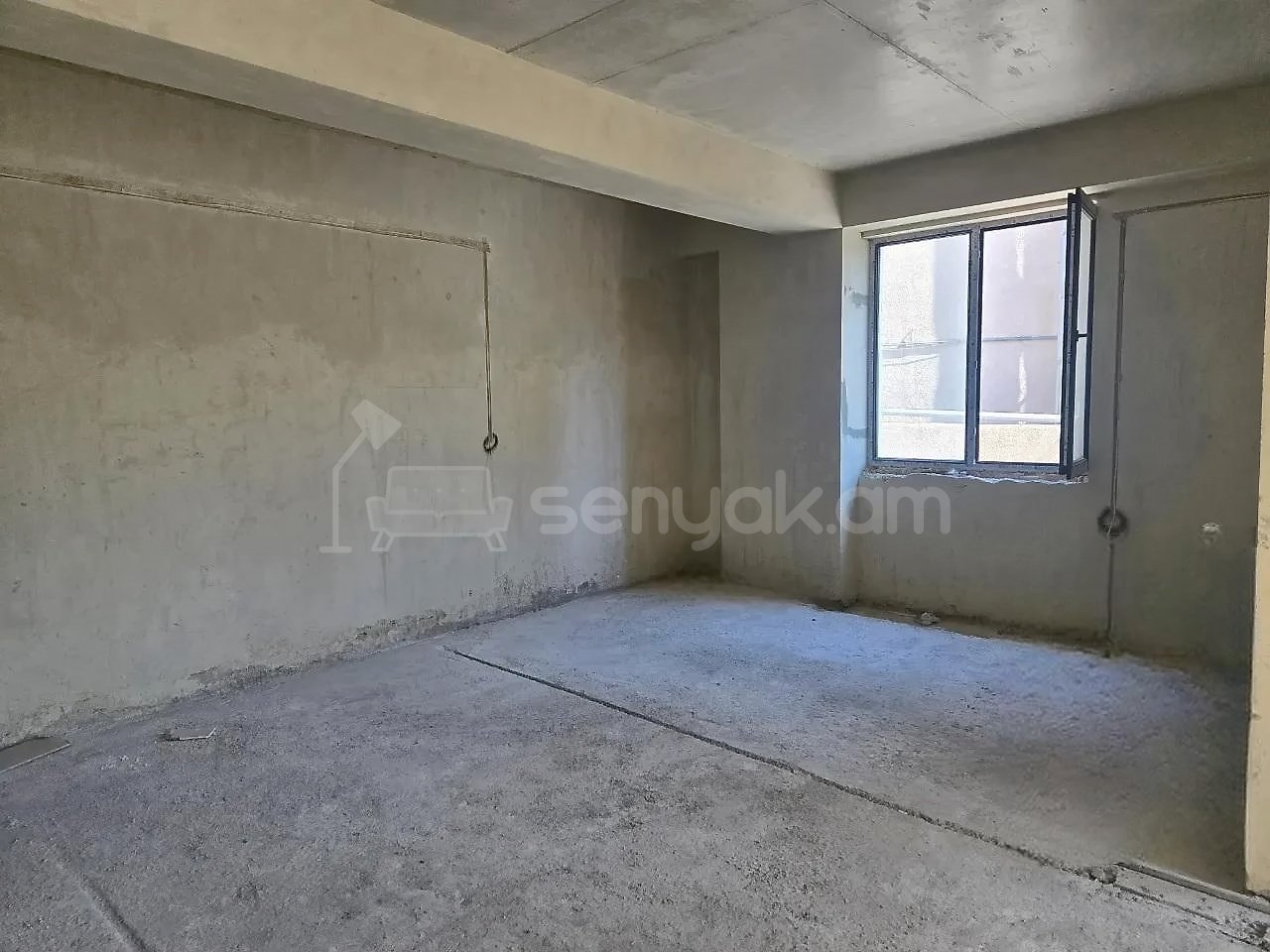 3 Սենյականոց Բնակարան Նորակառույցում, 62քմ, 1/5 հարկ, Զրոյական Վիճակում