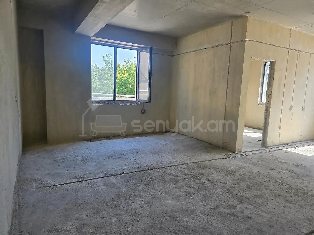 3 Սենյականոց Բնակարան Նորակառույցում, 62քմ, 1/5 հարկ, Զրոյական Վիճակում