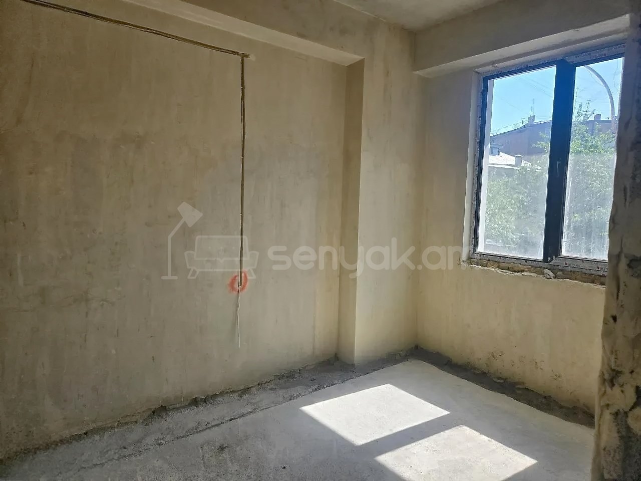 3 Սենյականոց Բնակարան Նորակառույցում, 62քմ, 1/5 հարկ, Զրոյական Վիճակում