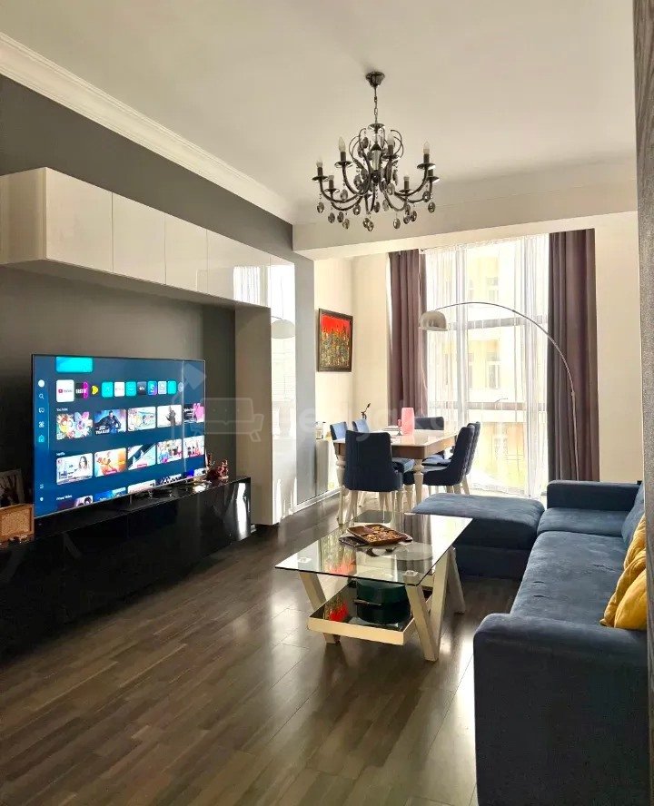 3 Սենյականոց Բնակարան Նորակառույցում, 76քմ, 4/18 հարկ, Կապիտալ Վերանորոգված