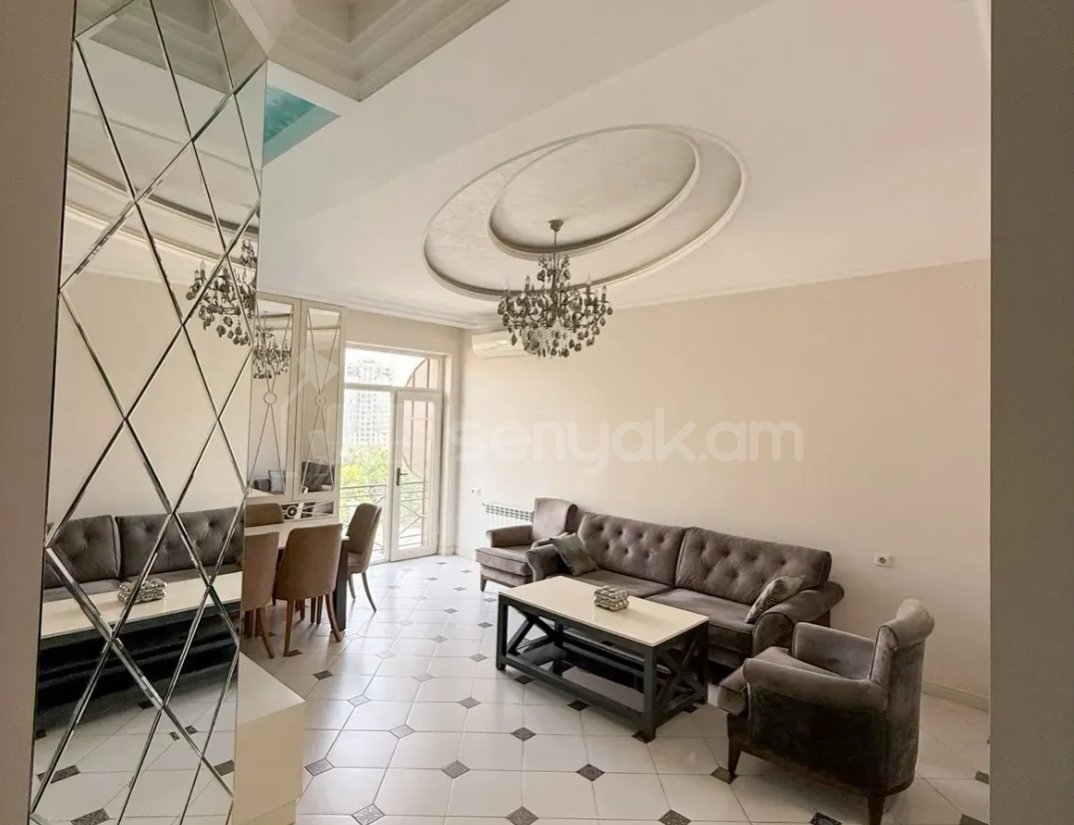 3 Սենյականոց Բնակարան Նորակառույցում, 90քմ, 7/9 հարկ, Դիզայներական Վերանորոգված