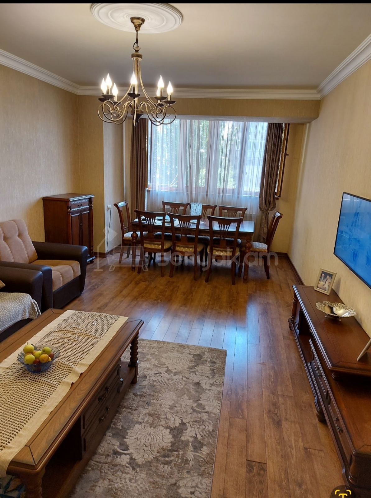 3 Սենյականոց Բնակարան, 80քմ, 3/9 հարկ, Կապիտալ Վերանորոգված, Կահավորված, Արևկող