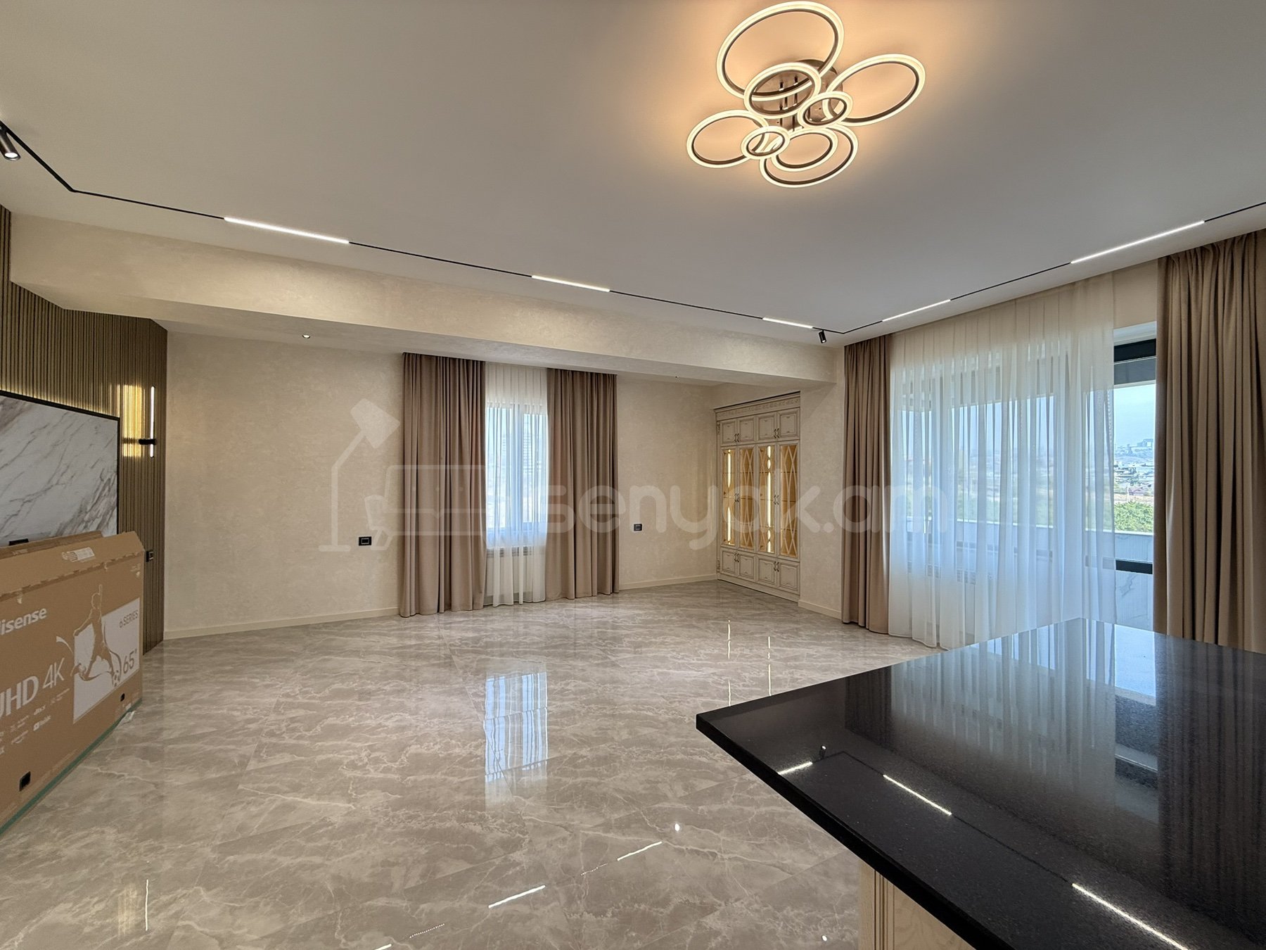 3 Սենյականոց Բնակարան Նորակառույցում, 115քմ, 10/18 հարկ, Դիզայներական Վերանորոգված