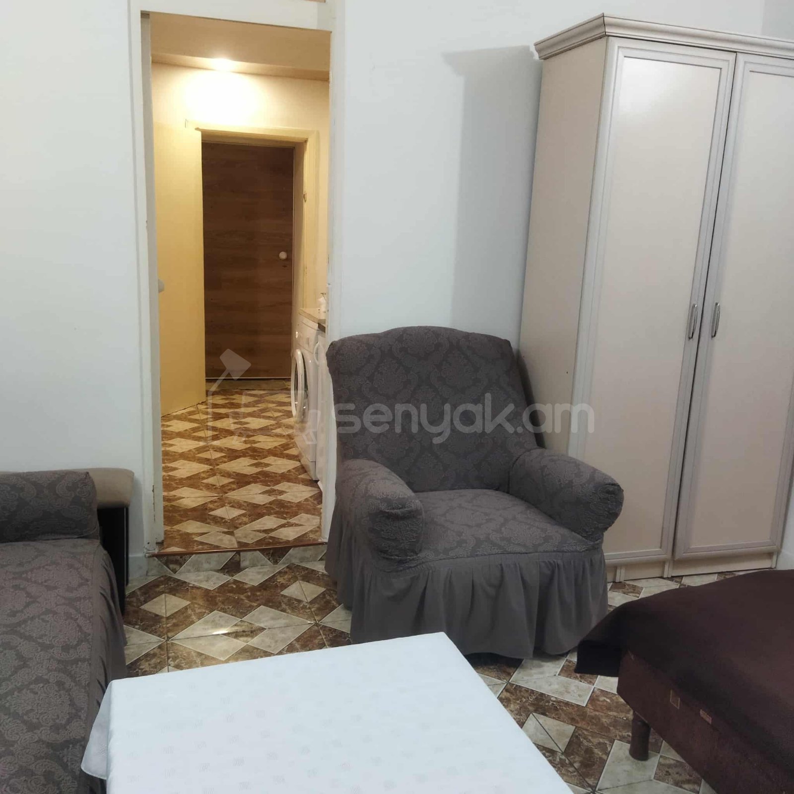 1 Սենյականոց Բնակարան, 30քմ, 1/16 հարկ, Կոսմետիկ Վերանորոգված, Կահավորված