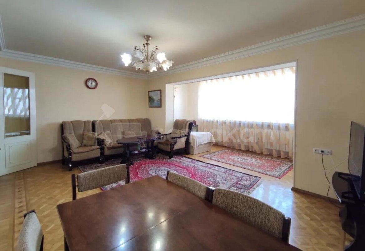 3 Սենյականոց Բնակարան, 95քմ, 9/9 հարկ, Կապիտալ Վերանորոգված