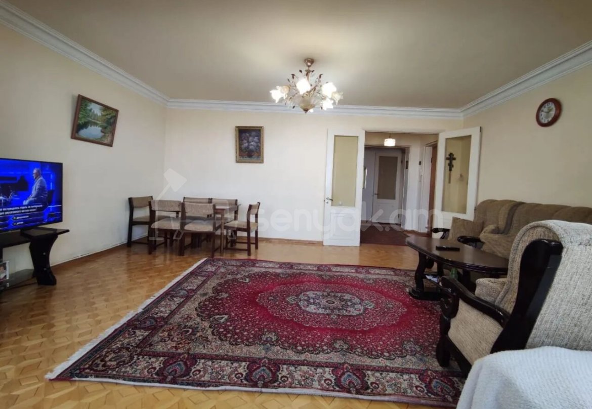 3 Սենյականոց Բնակարան, 95քմ, 9/9 հարկ, Կապիտալ Վերանորոգված