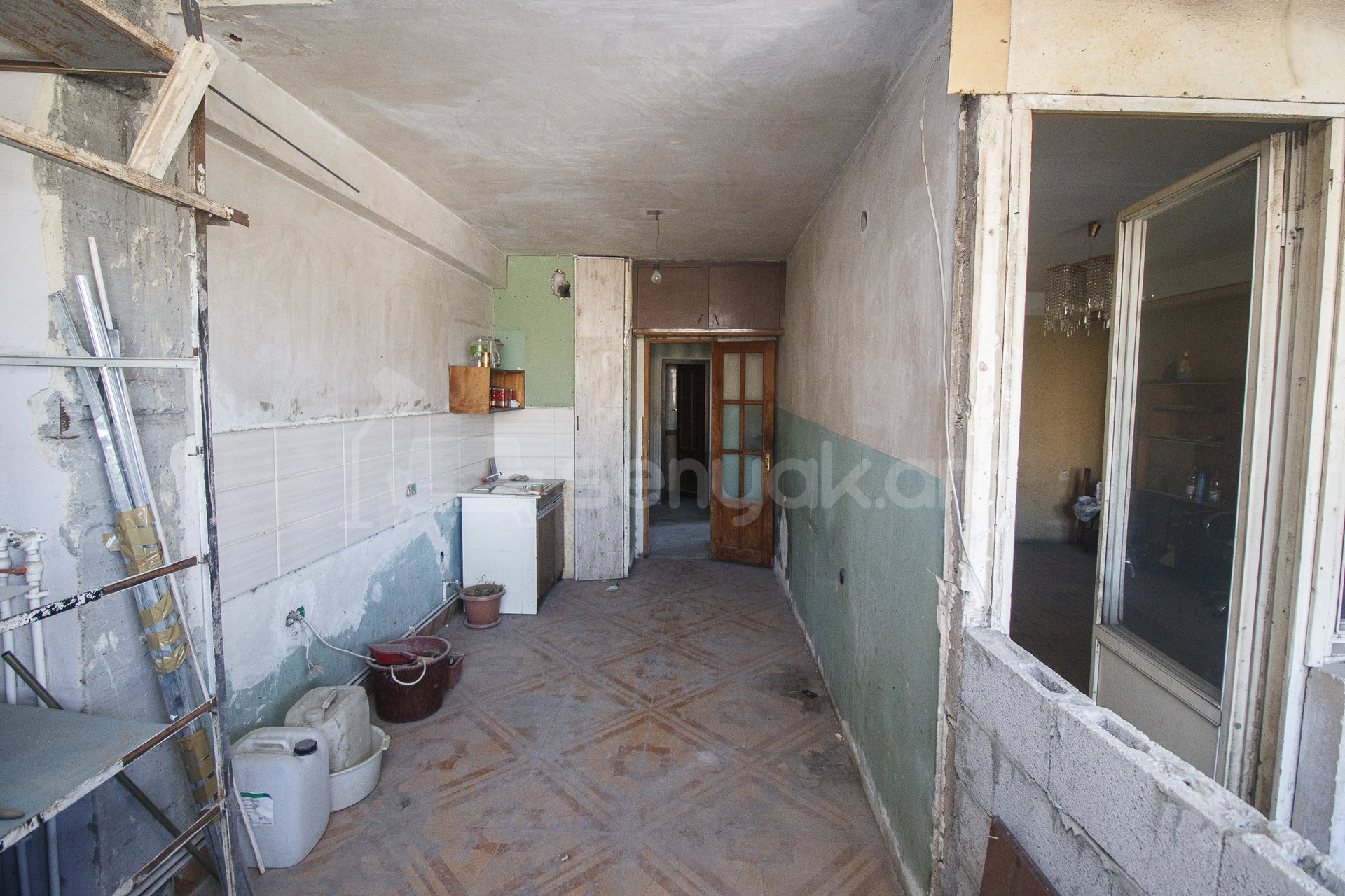 2 Սենյականոց Բնակարան, 65քմ, 8/16 հարկ, Պետական Վիճակում