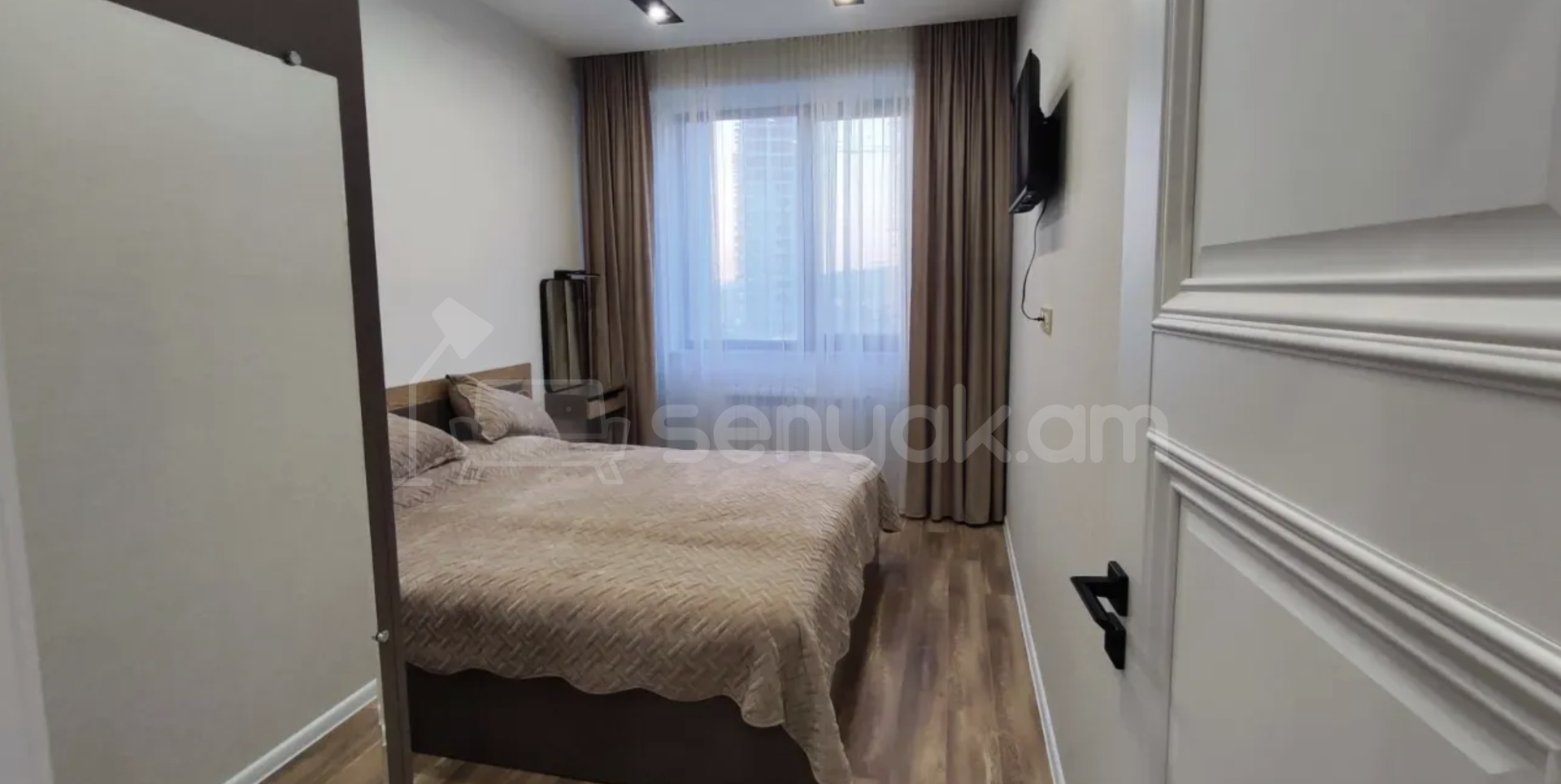 2 Սենյականոց Բնակարան Նորակառույցում, 50քմ, 3/8 հարկ, Դիզայներական Վերանորոգված, Կահավորված