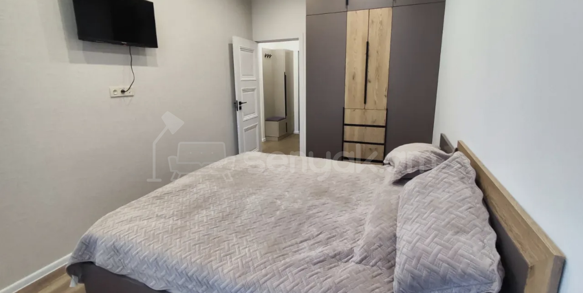 2 Սենյականոց Բնակարան Նորակառույցում, 50քմ, 3/8 հարկ, Դիզայներական Վերանորոգված, Կահավորված