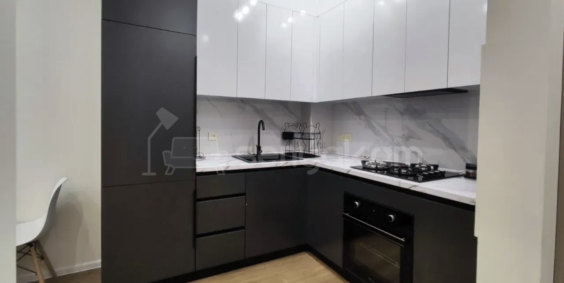 2 Սենյականոց Բնակարան Նորակառույցում, 50քմ, 3/8 հարկ, Դիզայներական Վերանորոգված, Կահավորված