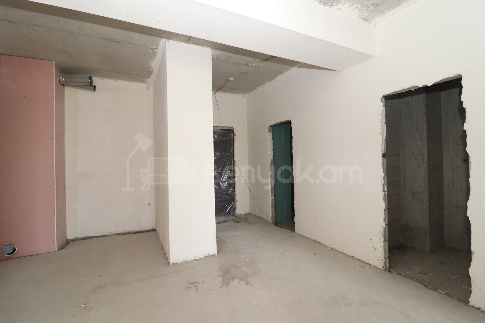 2 Սենյականոց Բնակարան Նորակառույցում, 66քմ, 15/19 հարկ, Զրոյական Վիճակում