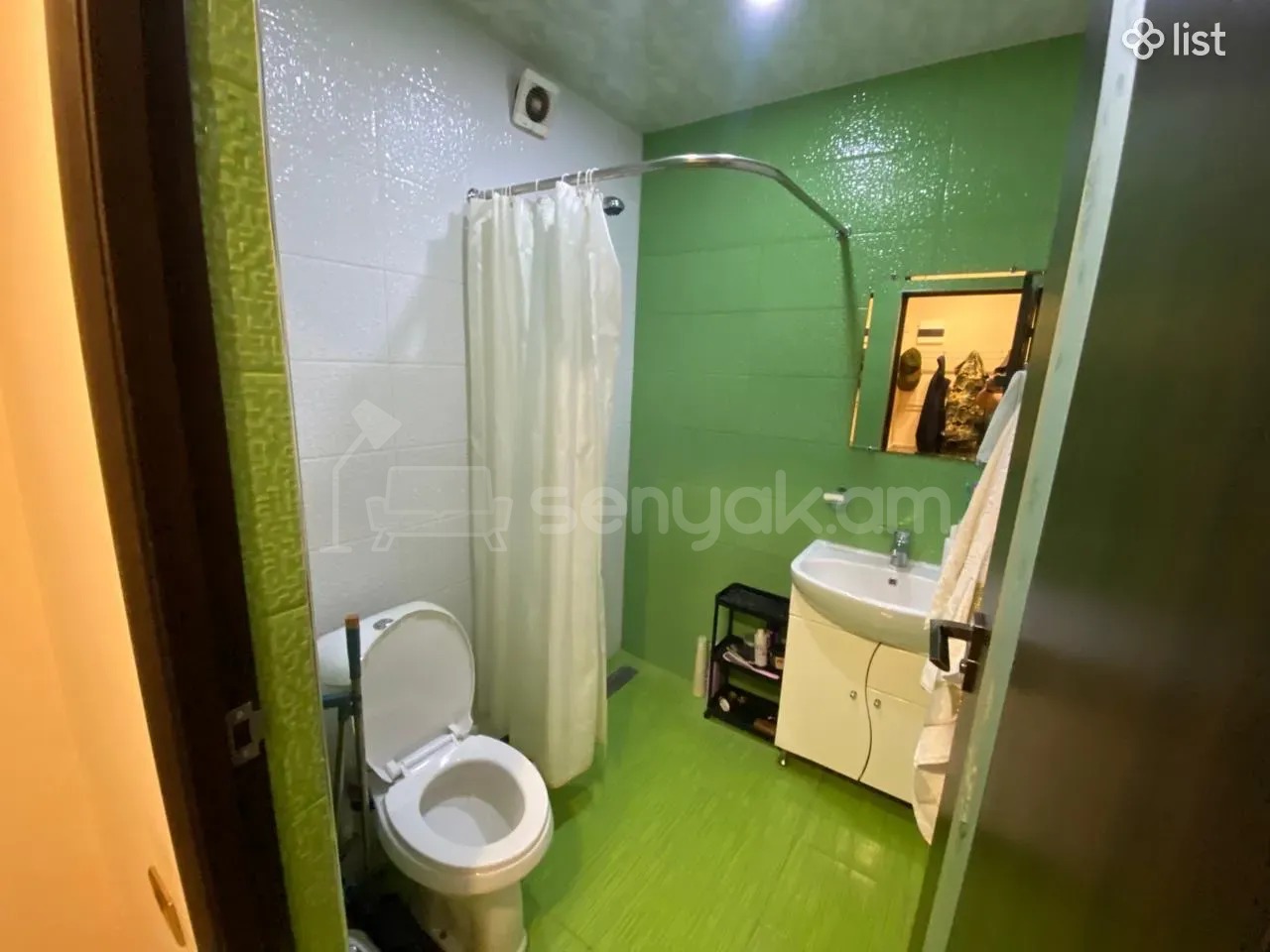 2 Սենյականոց Բնակարան Քարե Շենքում, 56քմ, 2/2 հարկ, Կապիտալ Վերանորոգված, Կահավորված