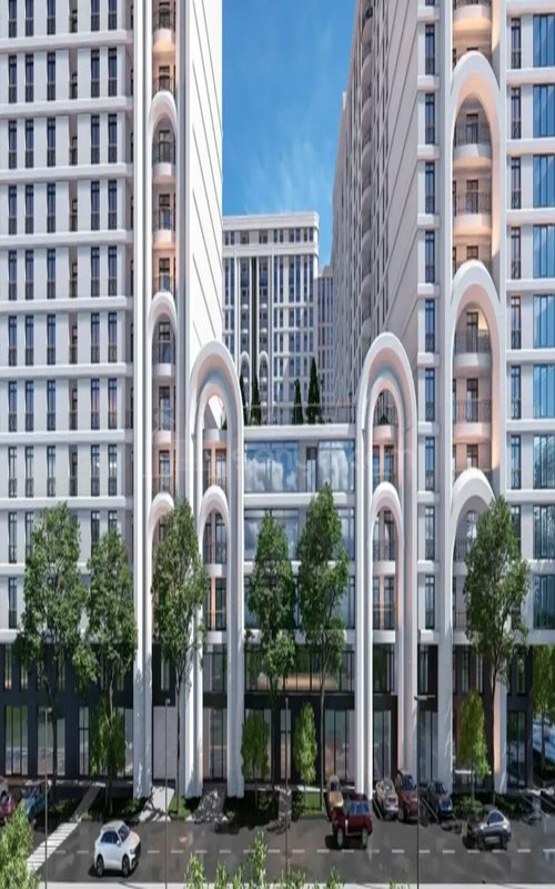 2 Սենյականոց Բնակարան Նորակառույցում, 68քմ, 8/17 հարկ, Զրոյական Վիճակում