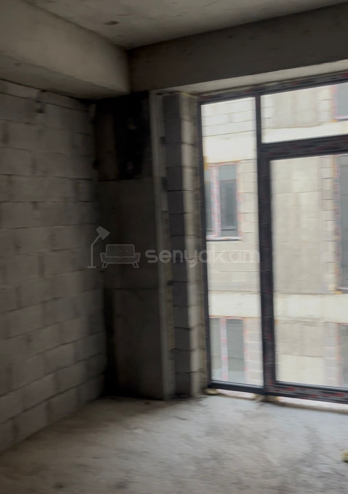 2 Սենյականոց Բնակարան Նորակառույցում, 46քմ, 2/3 հարկ, Զրոյական Վիճակում