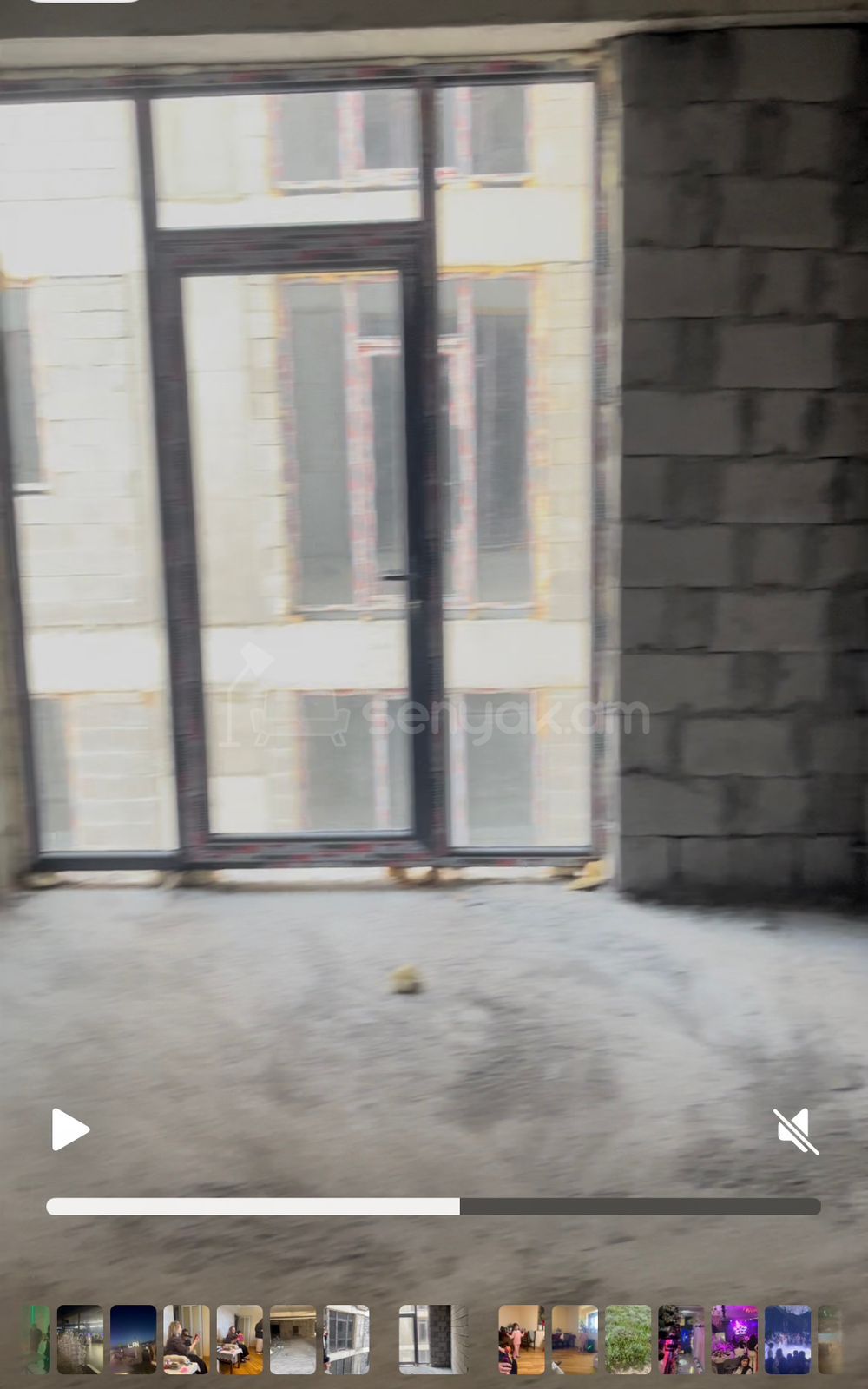 2 Սենյականոց Բնակարան Նորակառույցում, 46քմ, 2/3 հարկ, Զրոյական Վիճակում