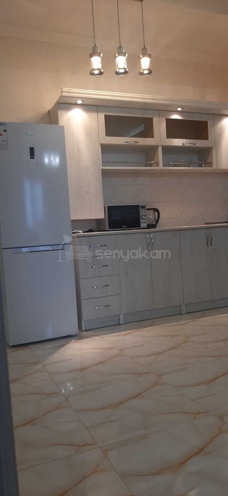 2 Սենյականոց Բնակարան Նորակառույց Քարե Շենքում, 65քմ, 5/15 հարկ, Կապիտալ Վերանորոգված, Կահավորված