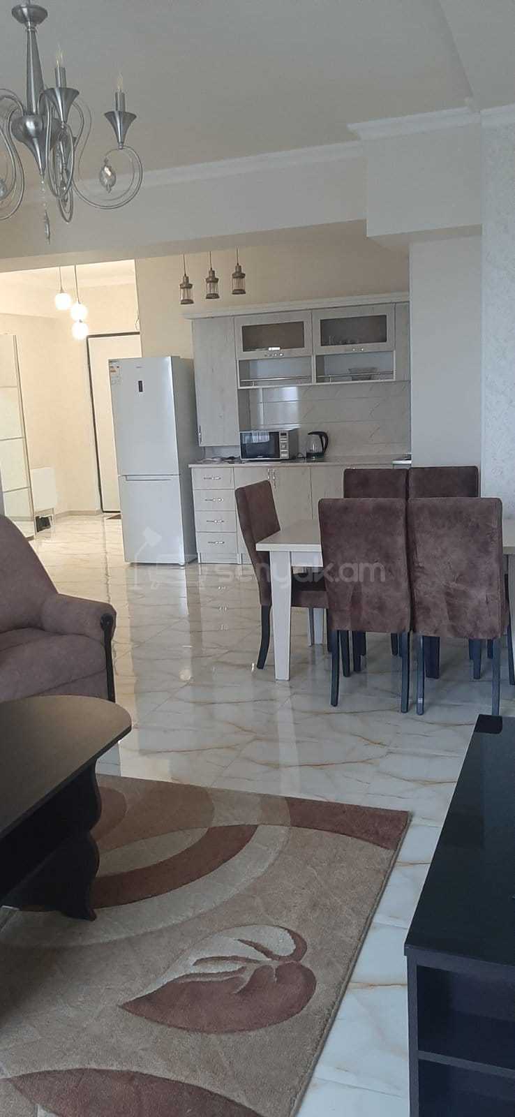 2 Սենյականոց Բնակարան Նորակառույց Քարե Շենքում, 65քմ, 5/15 հարկ, Կապիտալ Վերանորոգված, Կահավորված