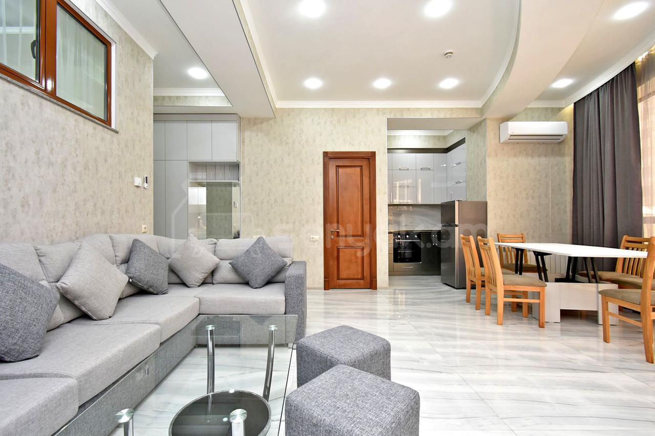 2 Սենյականոց Բնակարան Նորակառույցում, 55քմ, 4/12 հարկ, Դիզայներական Վերանորոգված