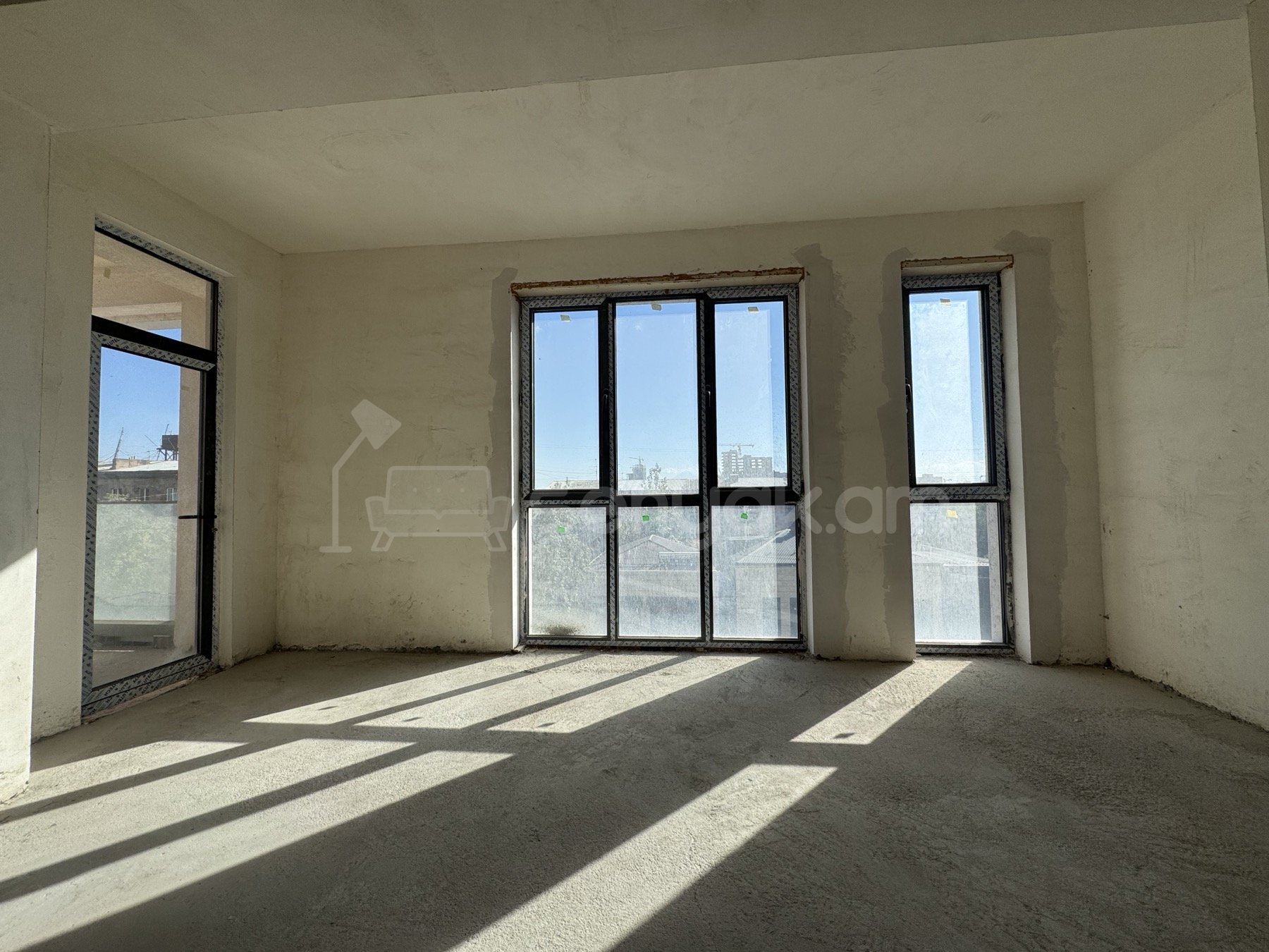 2 Սենյականոց Բնակարան Նորակառույցում, 79քմ, 3/14 հարկ, Զրոյական Վիճակում