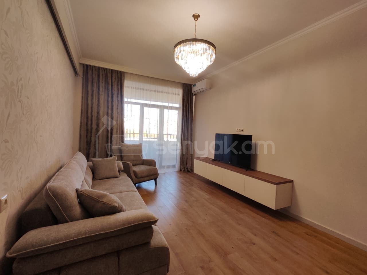 2 Սենյականոց Բնակարան Նորակառույցում, 70քմ, 7/18 հարկ, Դիզայներական Վերանորոգված, Կահավորված, Արևկող