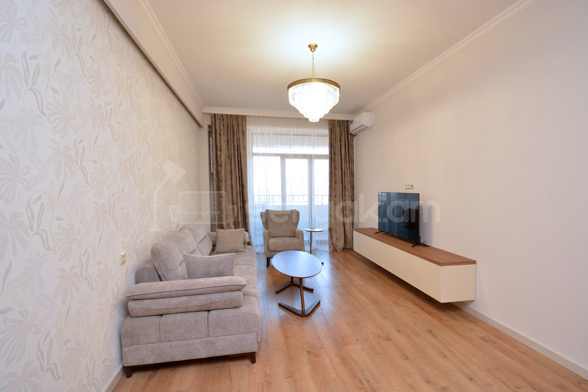 2 Սենյականոց Բնակարան Նորակառույցում, 70քմ, 7/18 հարկ, Դիզայներական Վերանորոգված, Կահավորված, Արևկող