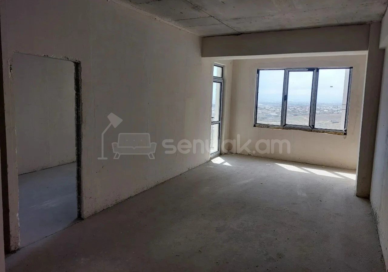 2 Սենյականոց Բնակարան Նորակառույցում, 50քմ, 9/14 հարկ, Զրոյական Վիճակում