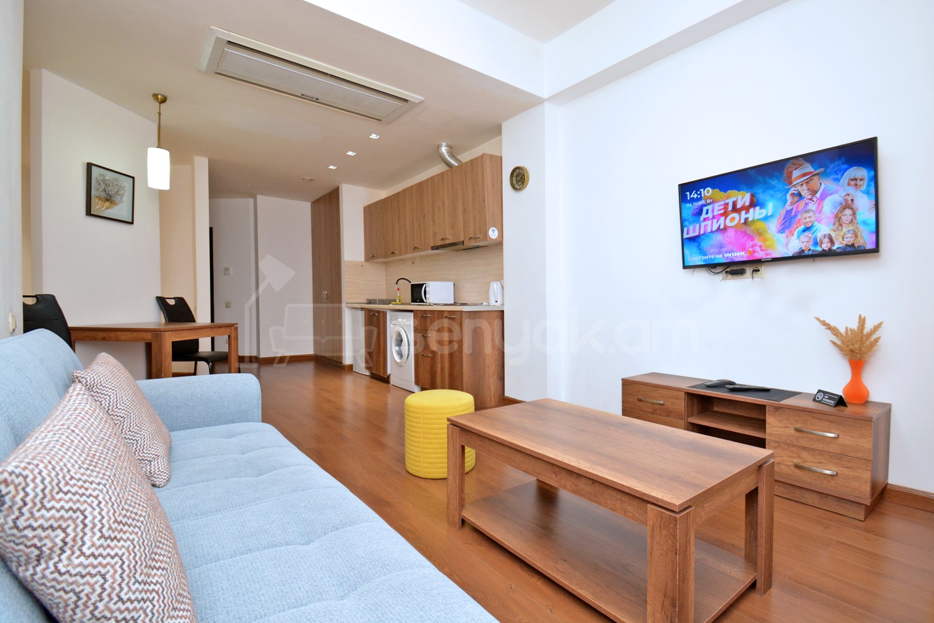 4 Սենյականոց Բնակարան Նորակառույցում, 39քմ, 8/15 հարկ, Կապիտալ Վերանորոգված