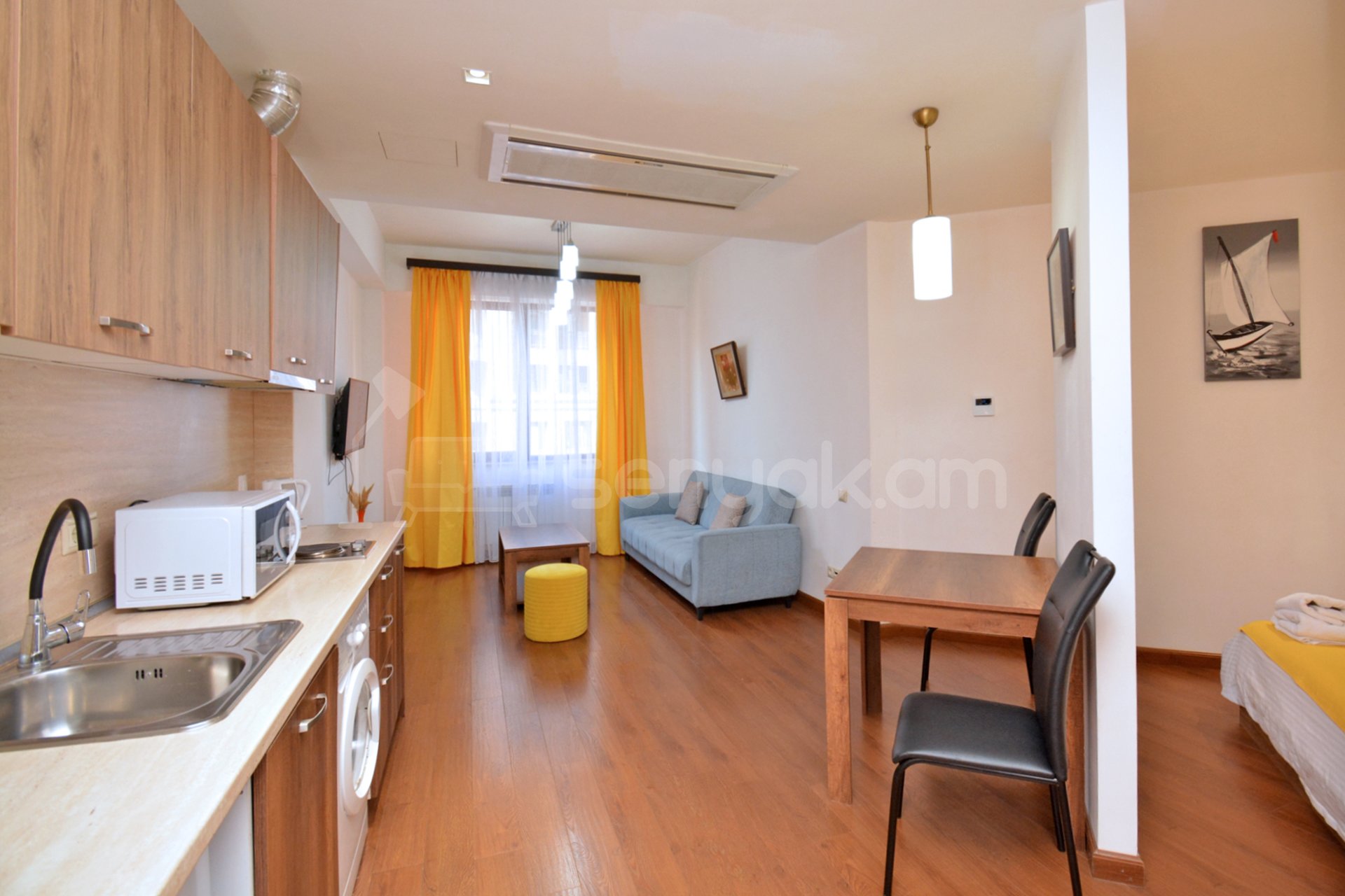 4 Սենյականոց Բնակարան Նորակառույցում, 39քմ, 8/15 հարկ, Կապիտալ Վերանորոգված